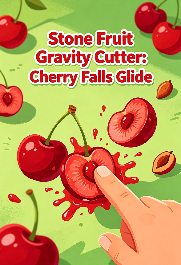 Stone Fruit Gravity Cutter: Cherry Falls Glide
