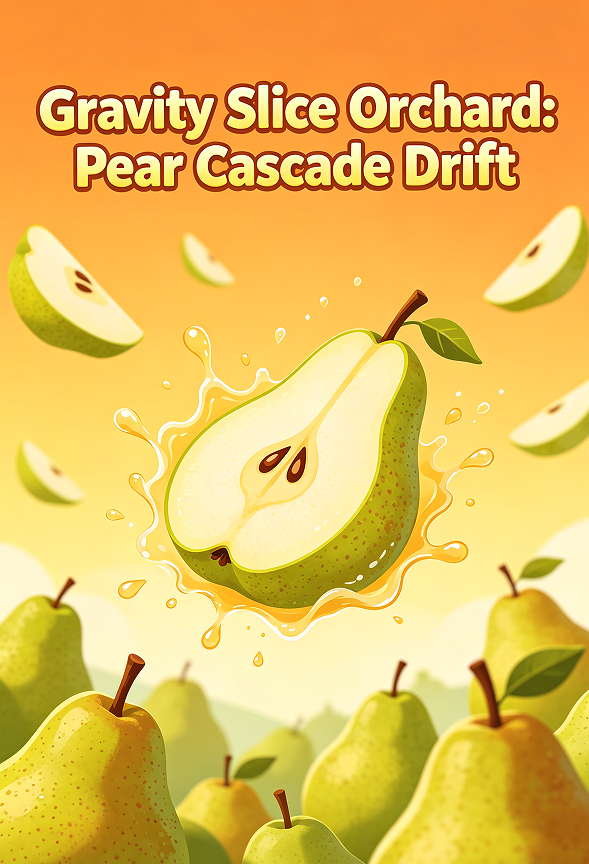 Gravity Slice Orchard: Pear Cascade Drift