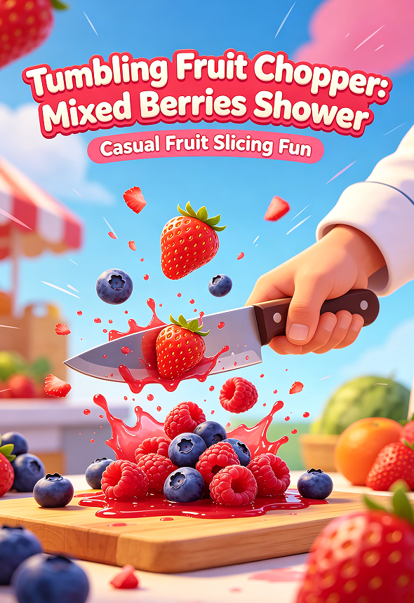 Tumbling Fruit Chopper: Mixed Berries Shower