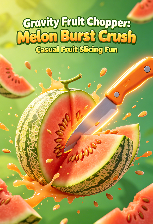Gravity Fruit Chopper: Melon Burst Crush