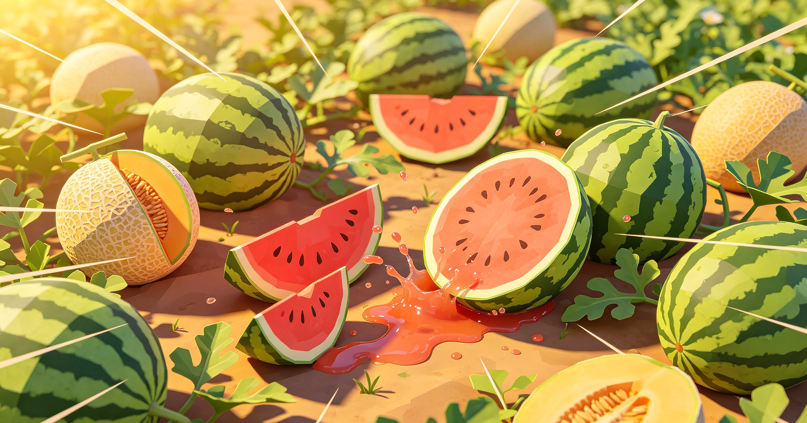 Cascade Slicer: Melon Patch Harvest Image 2