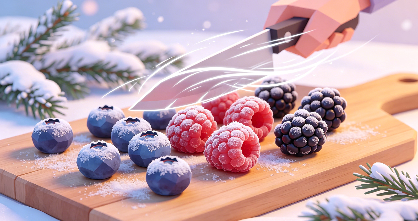 Berry Gravity Flurry: Winter Harvest Frost Image 2