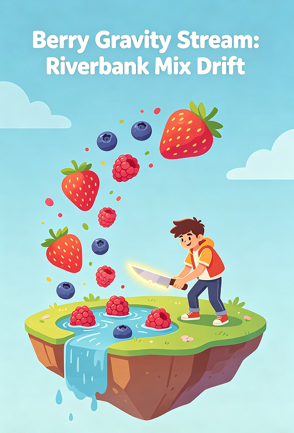 Berry Gravity Stream: Riverbank Mix Drift