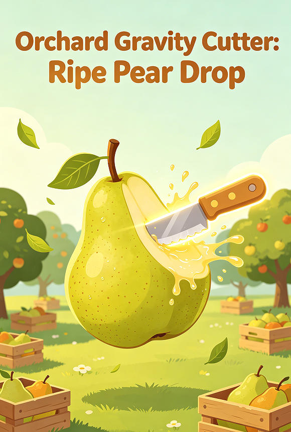 Orchard Gravity Cutter: Ripe Pear Drop
