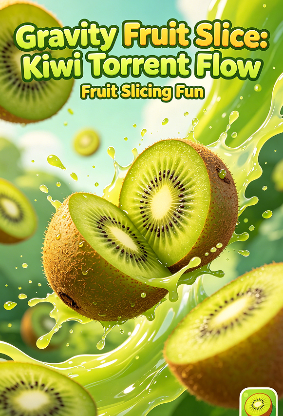 Gravity Fruit Slice: Kiwi Torrent Flow