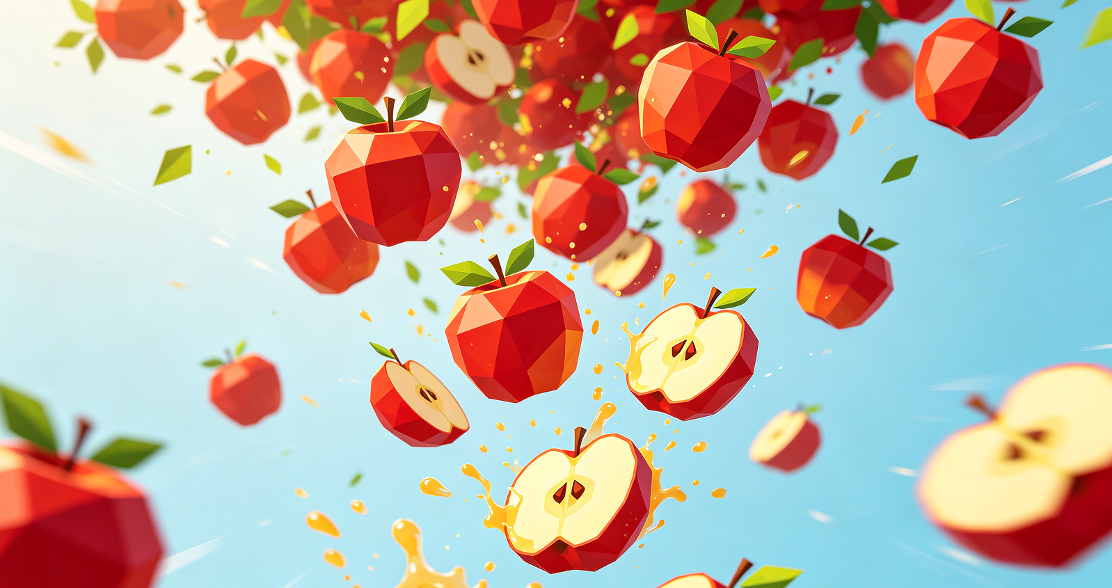 Gravity Harvest: Apple Torrent Fall Image 2